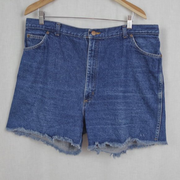Men's Vintage USA Made Denim Cutoff Shorts - Picture 7 of 7
